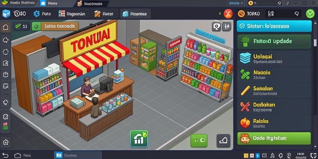 Tangkapan layar menampilkan gameplay yang seru.