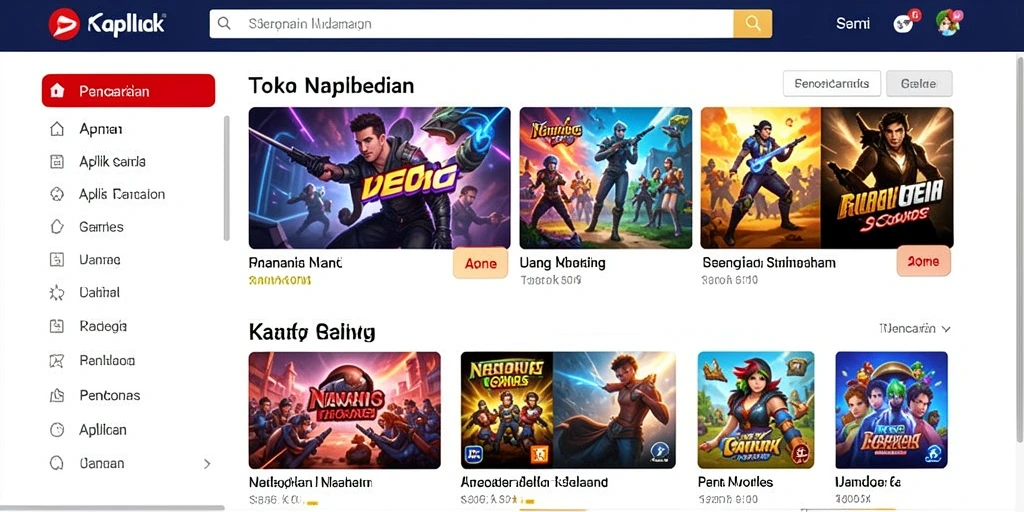 Antarmuka pengguna yang mudah dinavigasi.