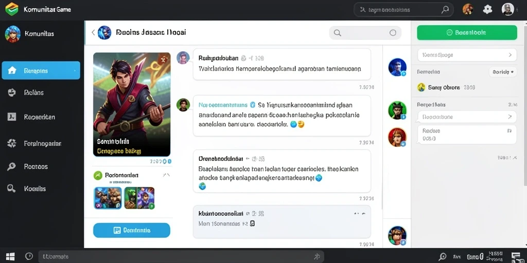 Tampilan peta yang menawan dan penuh warna.